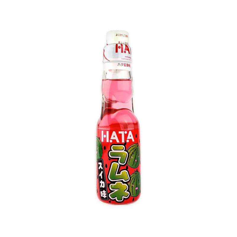 Hatakosen Ramune Drink Watermelon 200ml