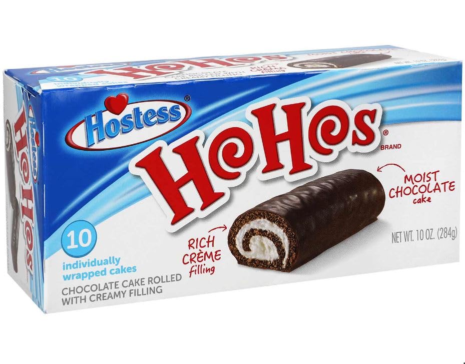 Hostess Ho Hos Chocolate Cake Rolled 284g