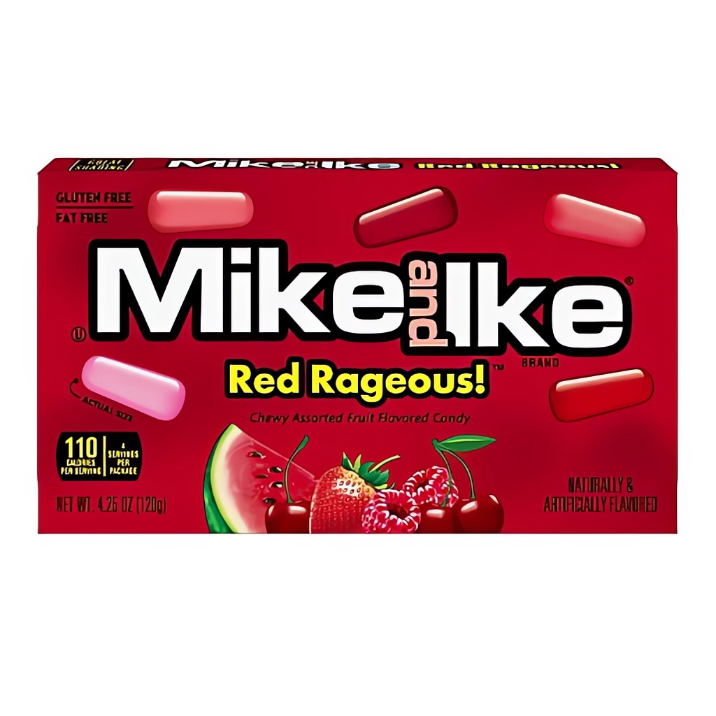 Mike and Ike - Red Rageous 120g