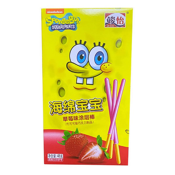 Spongebob Sticks Strawberry 48g