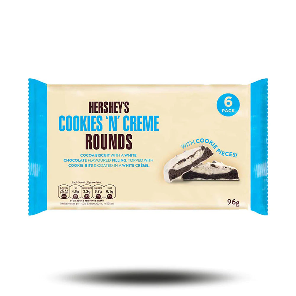 Hershey's Cookies &amp; Creme Rounds 96g 