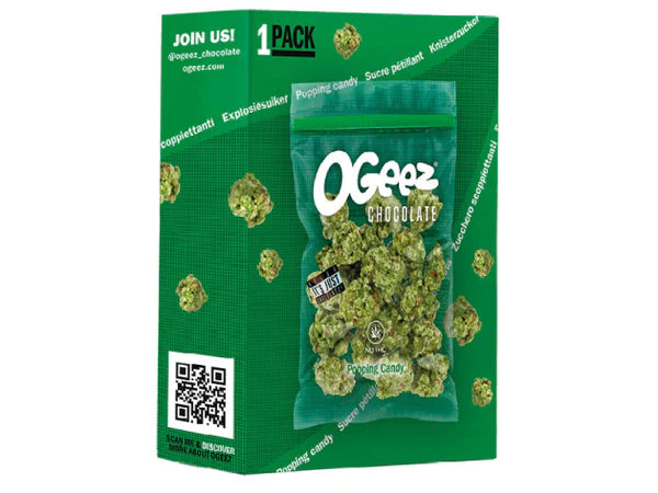 Ogeez Popping Candy Chocolate 35g