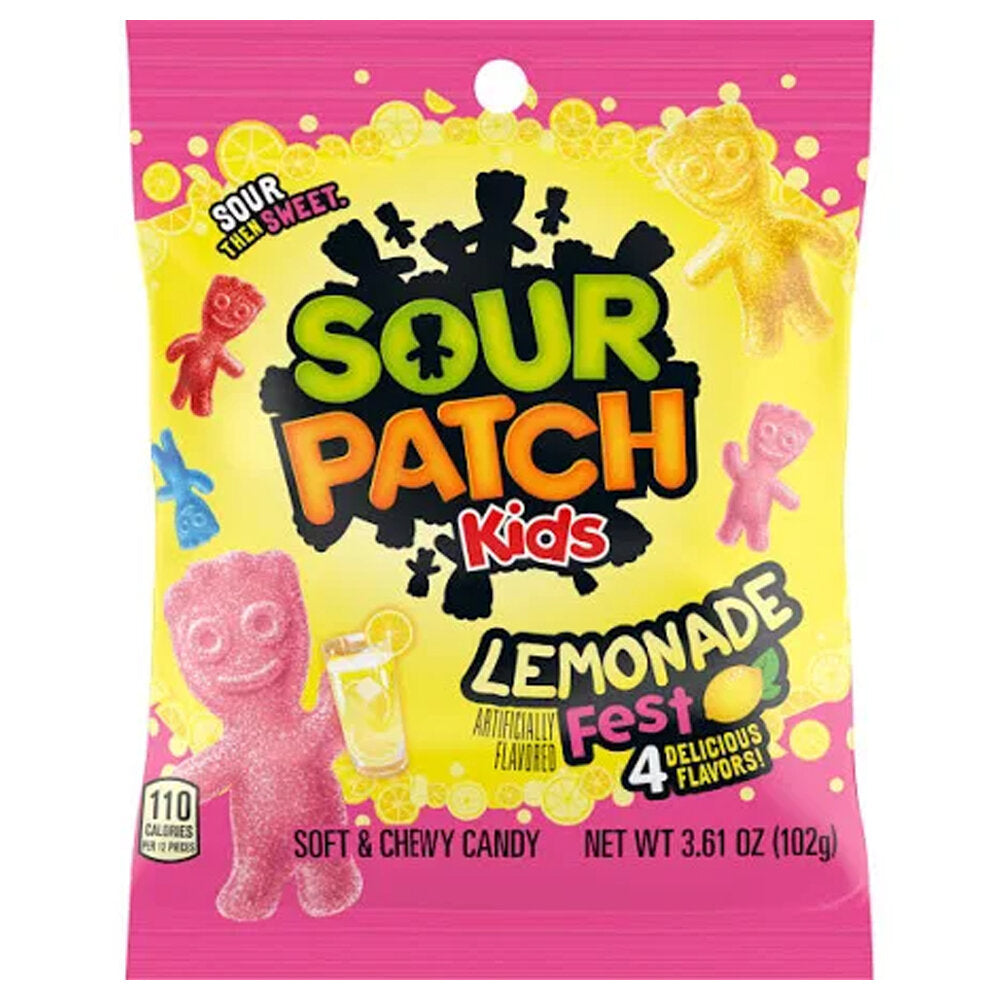 Sour Patch Kids Lemonade Bag 102g